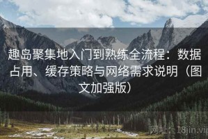 趣岛聚集地入门到熟练全流程：数据占用、缓存策略与网络需求说明（图文加强版）