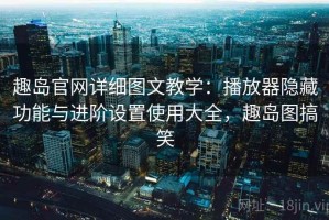 趣岛官网详细图文教学：播放器隐藏功能与进阶设置使用大全，趣岛图搞笑