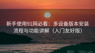 新手使用91网必看：多设备版本安装流程与功能讲解（入门友好版）