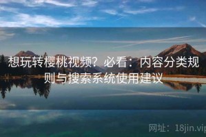 想玩转樱桃视频？必看：内容分类规则与搜索系统使用建议