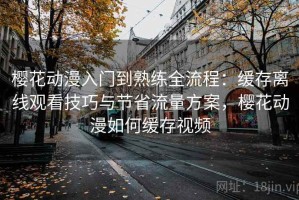 樱花动漫入门到熟练全流程：缓存离线观看技巧与节省流量方案，樱花动漫如何缓存视频