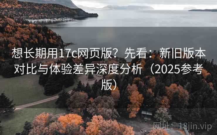 想长期用17c网页版？先看：新旧版本对比与体验差异深度分析（2025参考版）