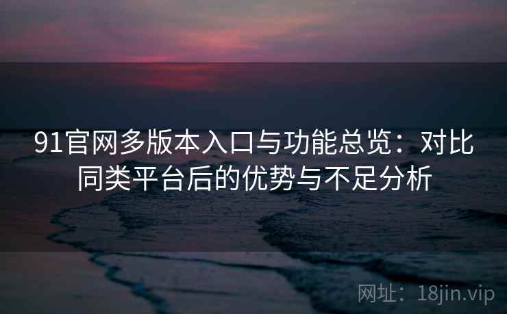 91官网多版本入口与功能总览：对比同类平台后的优势与不足分析